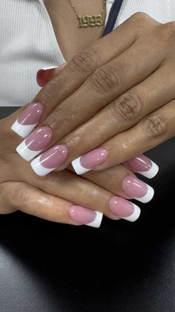 Cuadrada con francesa_Nail University