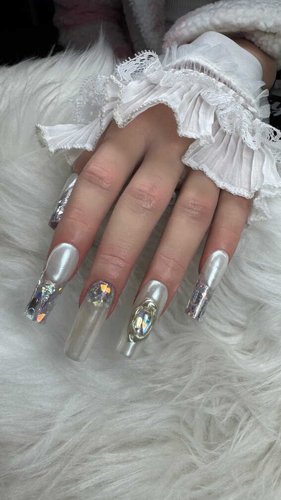 Cuadrada plata_Nail University