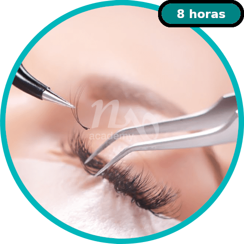 Extensión de pestañas pelo a pelo